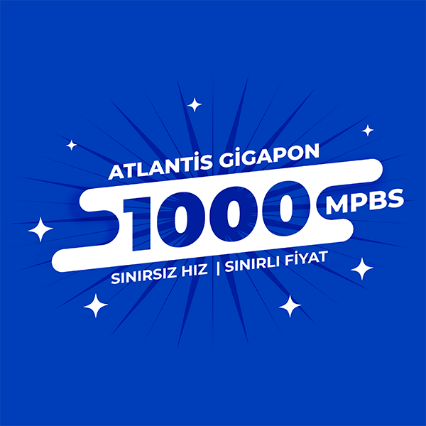 1000 megabit ev interneti